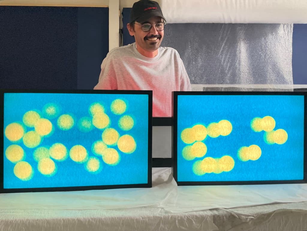 D'eaux, de graines et de particules lumineuses